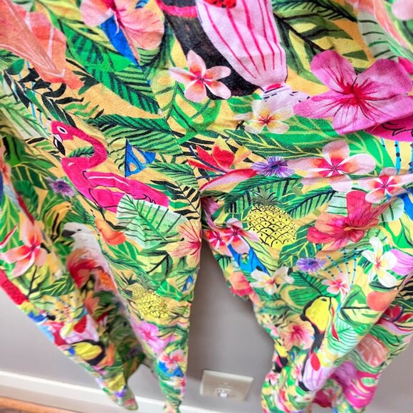 Emma Jayne X H&M Kids Tropical Print Sleeveless Jumpsuit 11-12 Years - Picture 3 of 6